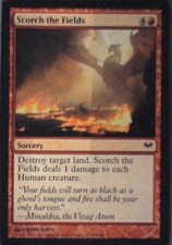 Scorch the Fields - Dark Ascension: #103, Magic: The Gathering Nm R34