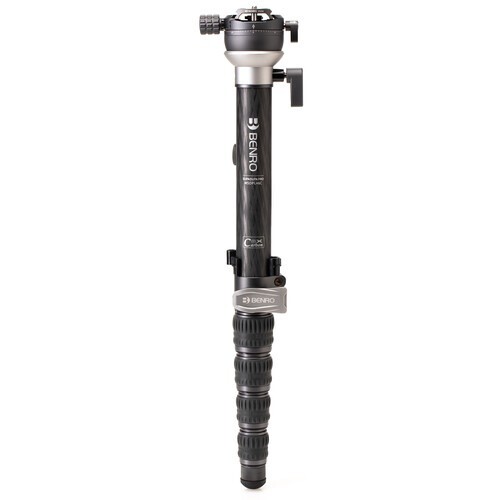New!!! Benro SupaDupa MSDPL46C Carbon Fiber Monopod with Leveling Pan Head (62") - Picture 1 of 8