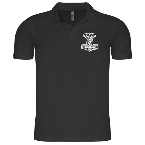 Herren Poloshirt Polohemd Sons of Odin Viking Beard Club Wikinger vikings bart - Bild 10 von 13
