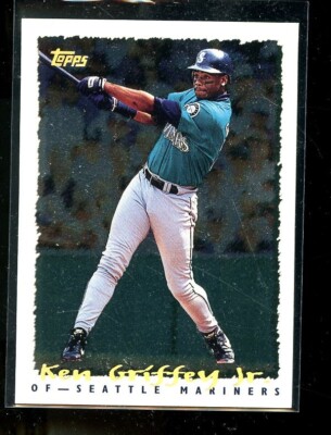 1995 TOPPS CYBERSTATS KEN GRIFFEY JR MINT E017697
