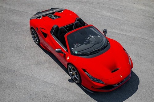 DCF Front Trunk Lid Hood Air Vents Replacement 2 pcs For 20-22 Ferrari F8 Spider - Bild 4 von 7