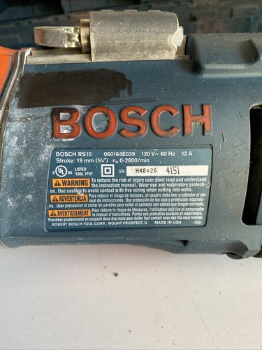 Bosch RS10 Säbelsäge 19 mm (3/4") mit Hartschale. - Bild 2 von 9