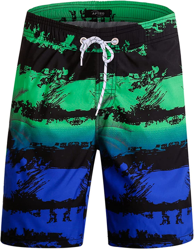 APTRO Men'S Swim Trunks Quick Dry Bathing Suit 9" Big & Tall Board Shorts Swimsu - Picture 11 of 12