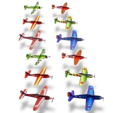 4 ~ Birthday Party Supplies Toys Favors Airplanes JURASSIC WORLD FOAM GLIDERS