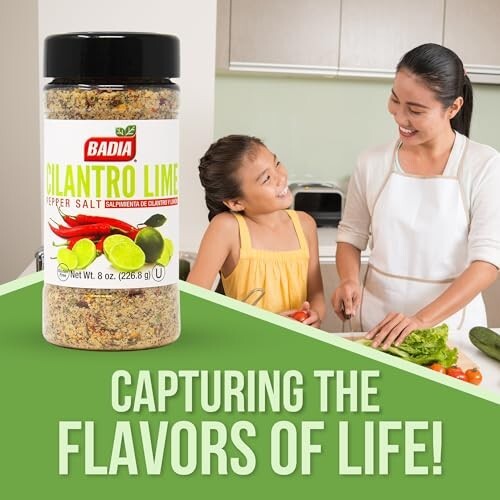 4pk BADIA CILANTRO LIME PEPPER SEASON SALT FLAVOR PUT IT ON EVERYTHING! 3.75oz - Picture 9 of 16