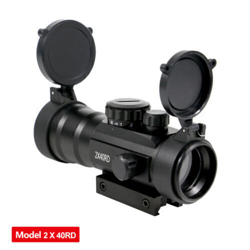 Tactical Red/Green Dot Sight Scope Reflex Optics Riflescope fit 11mm/20mm Rail - Picture 11 of 12