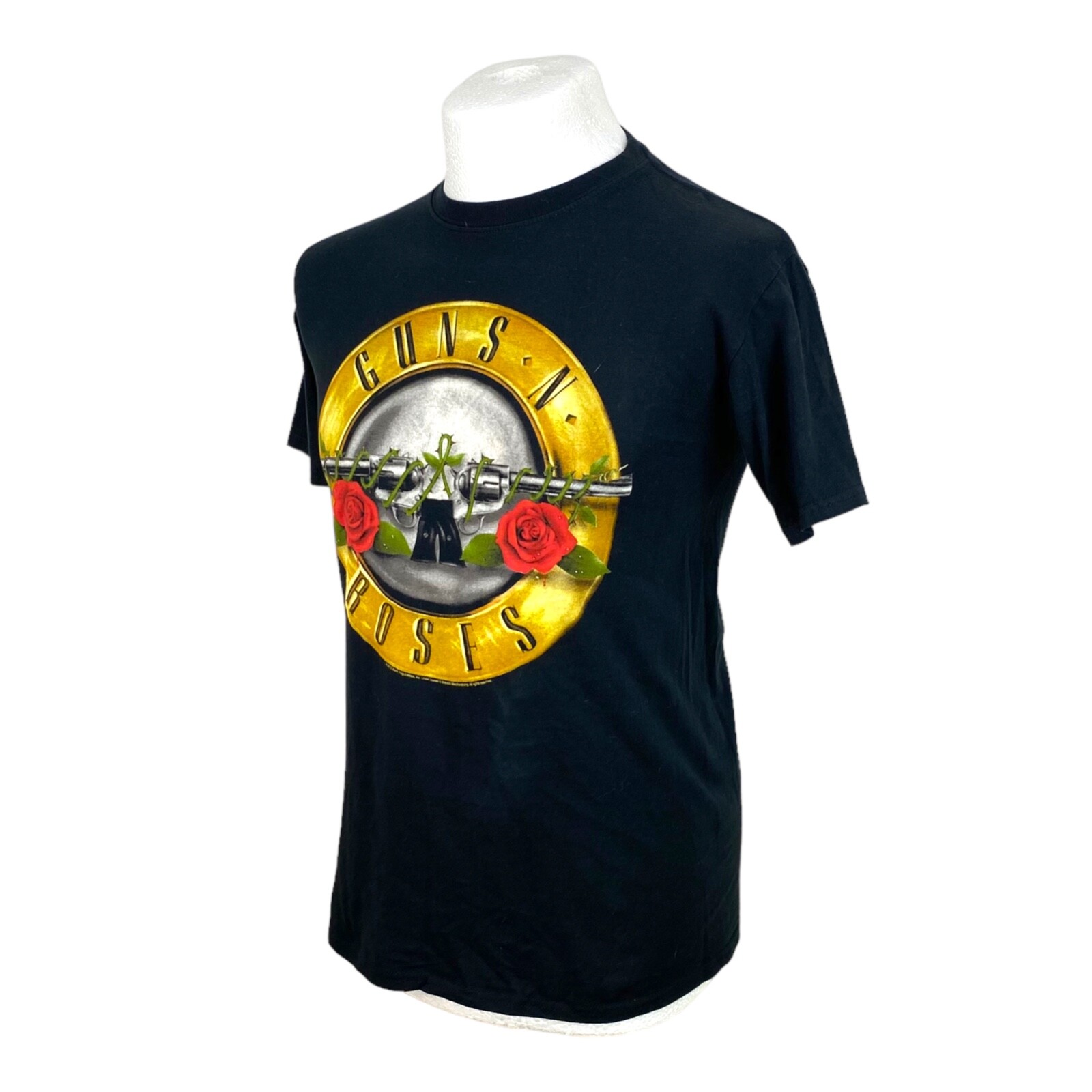Guns N Roses T Shirt Medium Black 2012 Graphic Rock n Roll Band T Shirt G N R eBay