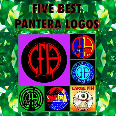 PANTERA   BEST OF THE BEST PANTERA LOGO   FIVE LARGE PIN