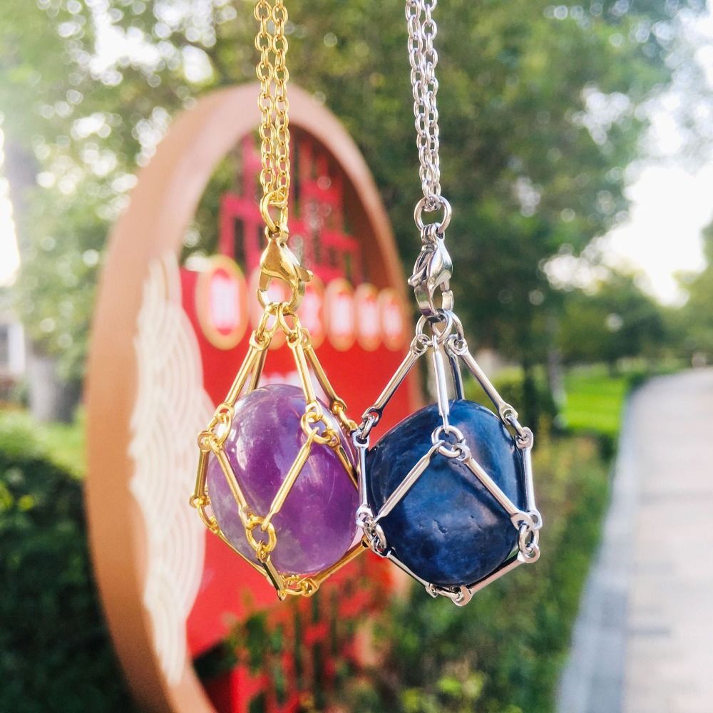 Interchangeable sale crystal necklace