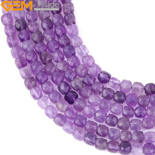 Distanziale cubo pietra naturale sfaccettata opale granato creazione gioielli 15" 2,5mm 4mm - Foto 68 di 105