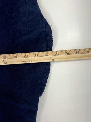 Womens Rafaella Shirt Size Small Solid Navy-Blue Short Sleeve - Picture 8 of 10