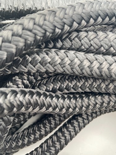 18 Metres - Black Double Braid on Braid Boat Marine Horse Rope - 14mm Diameter - Picture 2 of 4