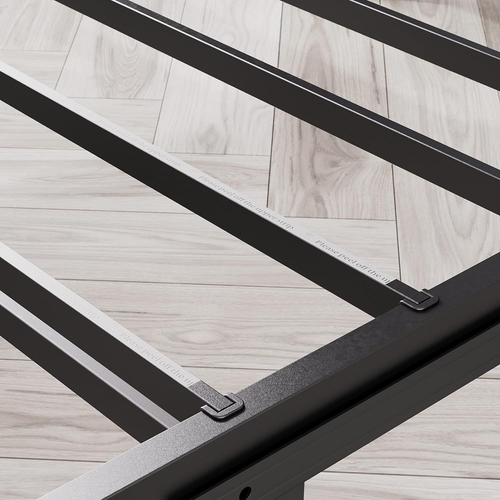 Quick Lock Bunkie Board, Box Spring & Bed Slat , Metal Frame with Steel Slats, E - Picture 9 of 12