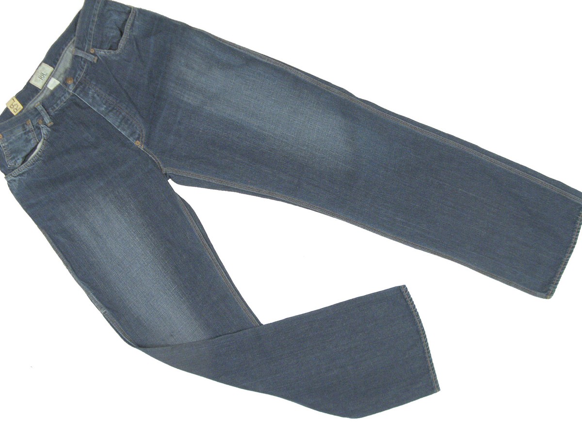 RRL デニムパンツ 34x32 NEW DEADSTOCK Ralph Lauren RRL Jeans! 32 x 34 *Buckle Back