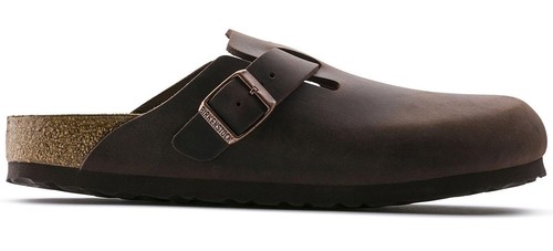 Sabot Boston Birkenstock 860133 pelle oliata marrone habana (41-45) - Imagen 7 de 9
