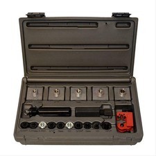T/&E Tools Metric Double Flare Adaptor Set 7204-S NEW