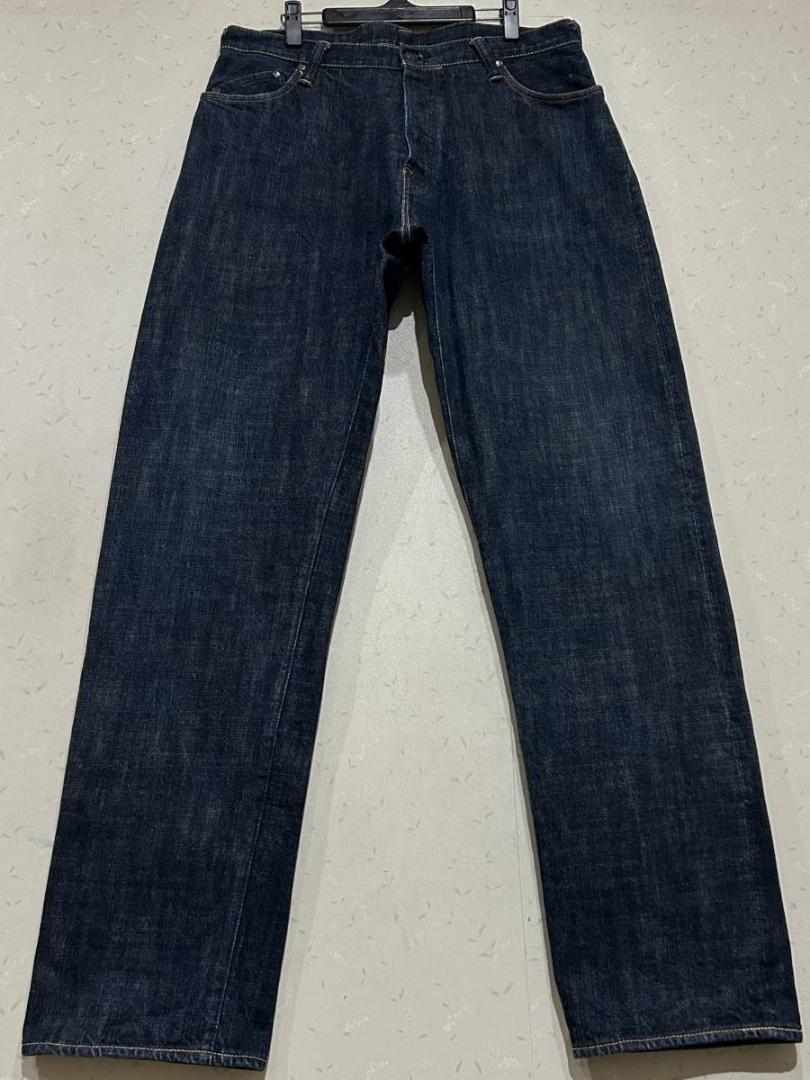 EVISU Denim Jeans Pants Cotton Indigo Blue Lot.1926S Size