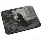 Tapis de Souris L'Ours Et L'Amateur Des Jardins Gravure Gustave Doré Jean de la