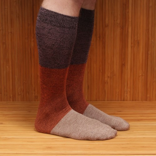 Damen Viskose aus Bambusfaser klassisch lässig Rundhalsausschnitt Vintage 3 Farbstreifen - 4 Paar - Bild 26 von 66