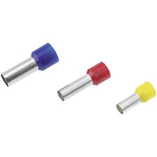 Virola Cimco 18 2200 0,75 mm² parcialmente aislada blanca 100 piezas