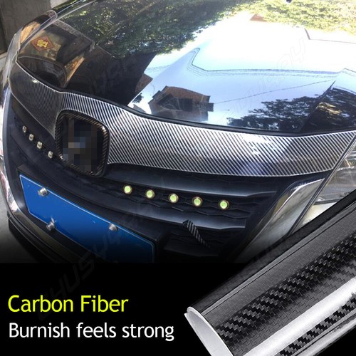 Calcomanía de calcomanía interior estilo fibra de carbono 5D para Audi A6 C6 2004-2011 - Imagen 6 de 12