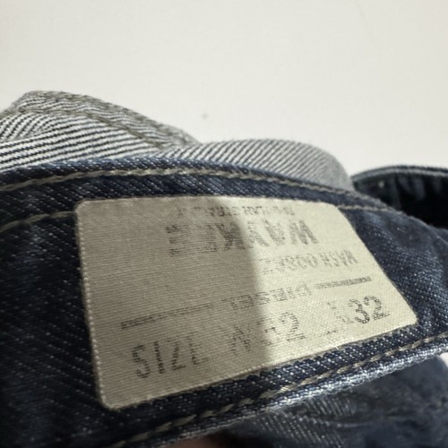 DIESEL Mens Waykee Blue Jeans Size W32 Hemmed - Picture 10 of 12