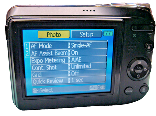 GE W1000 Black Digital Camera - 10.0MP - Picture 7 of 10