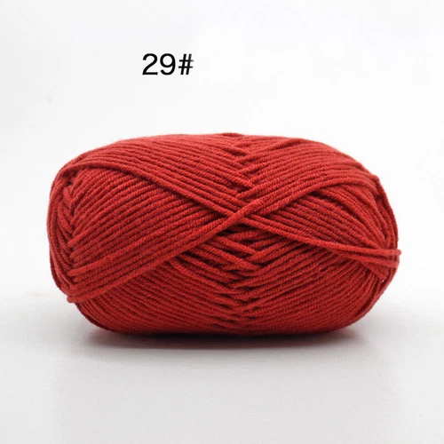 62 Colors Milk Cotton Skeins Hand Knitting Wool Baby Crochet Chunky Yarn 50g - Picture 52 of 87