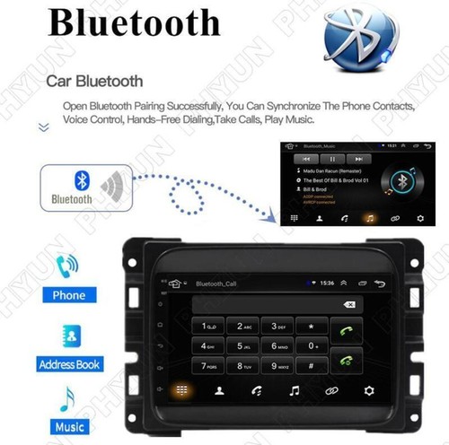 GPS 7" Android 11 Stereo Radio Navi Player For Jeep Compass 17-20 Renegade 15-22 - Picture 9 of 12