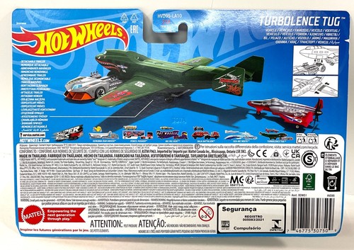 2024 Hot Wheels Scrubba Dub Driver Duck N Roll,Turbolence Tug Tiger Shark Plane - Picture 9 of 18