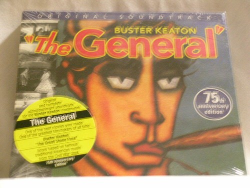 THE GENERAL 75th Anniversary Original Soundtrack Buster Keaton NEW SEALED CD - Imagen 1 de 3
