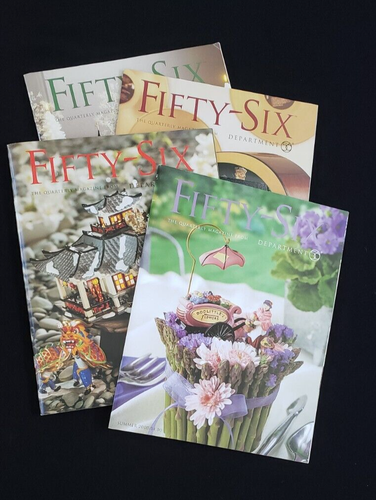 2000 Dept 56 Quarterly Magazine "Fifty-Six"  4 Issues Spring/Summer/Fall/Winter - Picture 1 of 9