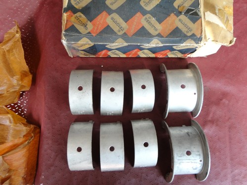 Nos 1934 1959 Dodge Chrysler 251 265 L6 Engine 1/16 .65 Main Bearing Set Glacier - Picture 3 of 4