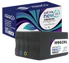 4x callmenew Premium TINTE PATRONE für HP 963XL OfficeJet Pro 9010 9012 9014 902