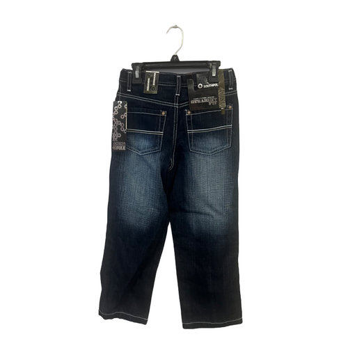 Southpole Boy’s Vintage 4180 Straight Fit Jeans Dark Sand Blue Size 7 - Picture 2 of 7