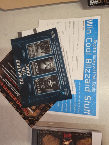 Diablo II 2 + Lord of Destruction Expansion Set Big Box PC Versions 2001 CD-ROM - Picture 5 of 12