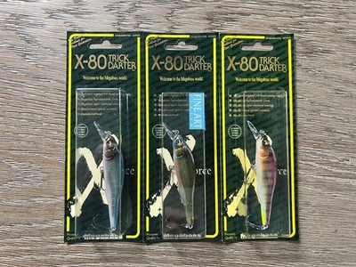 Megabass X-80 Trick Darter BFS JDM Jerkbaits - HTF Colors - Choose Color