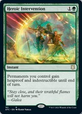 MTG English Heroic Intervention NM Normal Commander 2021 Forgotten Realms