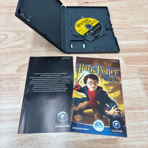 Harry Potter and the Chamber of Secrets Nintendo Gamecube Game Manual PAL - Picture 5 of 6
