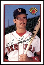 Mike Greenwell Boston Red Sox 1989 Bowman Baseball Card #34