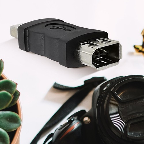 Firewire IEEE 1394 6 Broches Femelle vers USB Mâle Adaptateur pour Appareils Photo Numériques - Photo 7/7