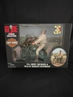 GI Joe US Army Courier & WLA 45 Harley-Davidson Motorcycle 1998 Brand New