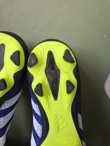 Adidas Predator Freak .4 FG Firm Ground Blue Black Football Boots Size UK 8 - Imagen 15 de 16