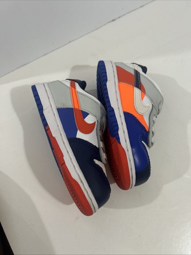 Nike Dunk Low SE White Light Silver Midnight Navy (TD) Gr. 8c - Bild 8 von 8