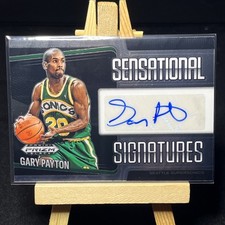 2024-25 PANINI PRIZM BLACK GARY PAYTON SENSATIONAL SIGNATURES AUTO