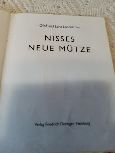 Nisses Neue Muetze by Olof and Lena Landstrom HC German language - Picture 8 of 9