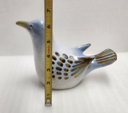 Tommy Kakinuma Pottery Bird Art Pottery Figurine Signed - Picture 8 of 9