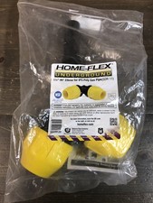 HOME-FLEX Underground Yellow 1 1/2'' 90* Elbow IPS Poly Gas Pipe 18-406-015