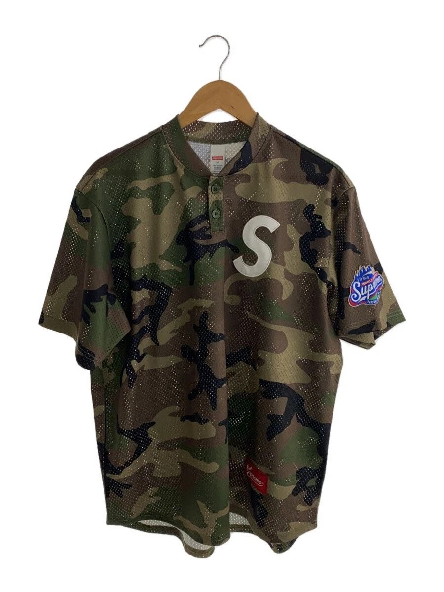 Chemise à manches courtes Supreme/M/Polyester/Khk/Camo