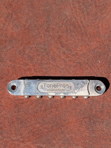 Tonepros Nashville Standard Tune O matic Bridge - Nickel - Bild 2 von 2